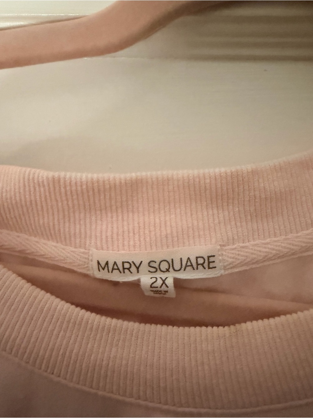 Mary Square Sequin Bow Sweatshirt – 2X - Picture 2 of 4